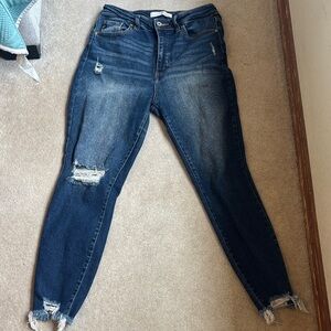 KanCan Skinny Distressed Jeans